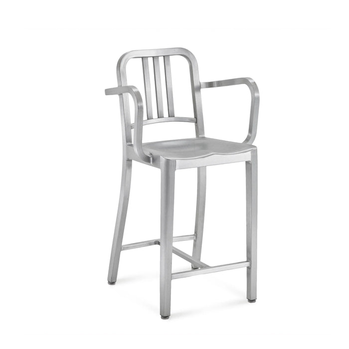 Emeco 1006 Navy Stool with Arms®