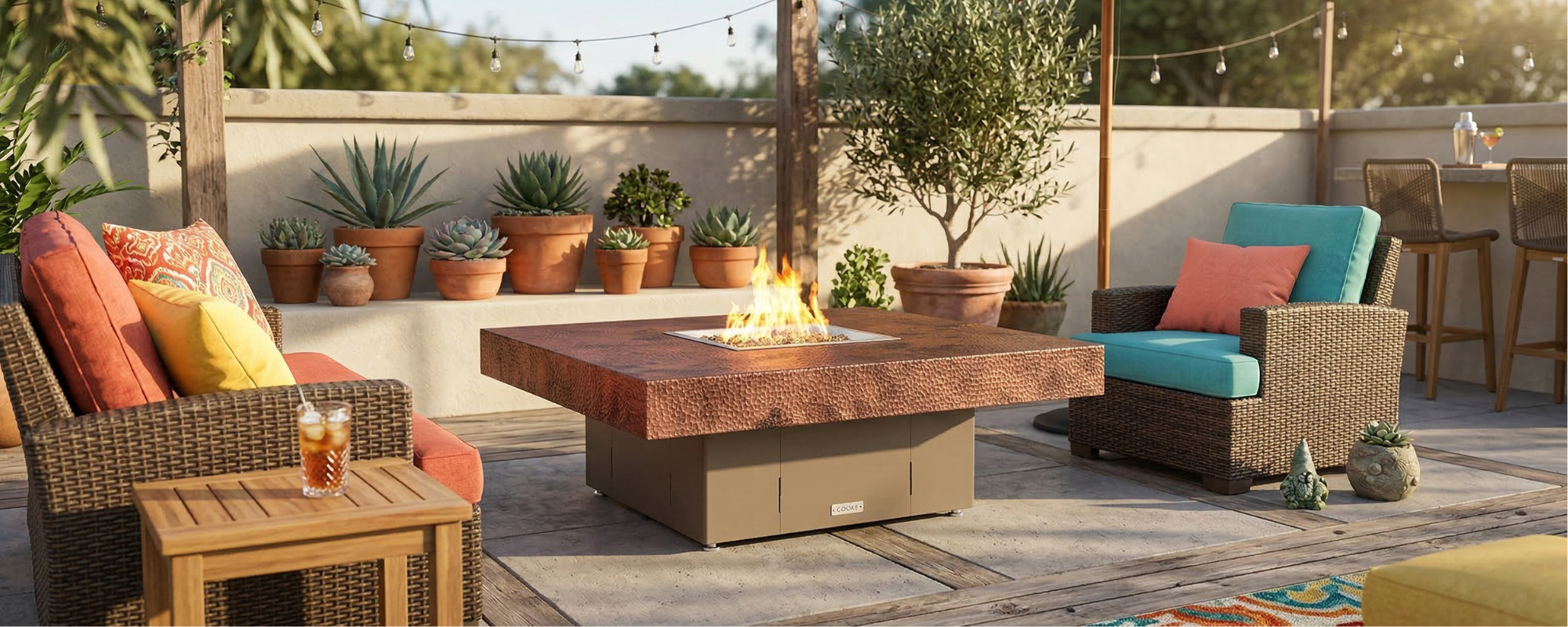 Luxury Fire Pit Tables