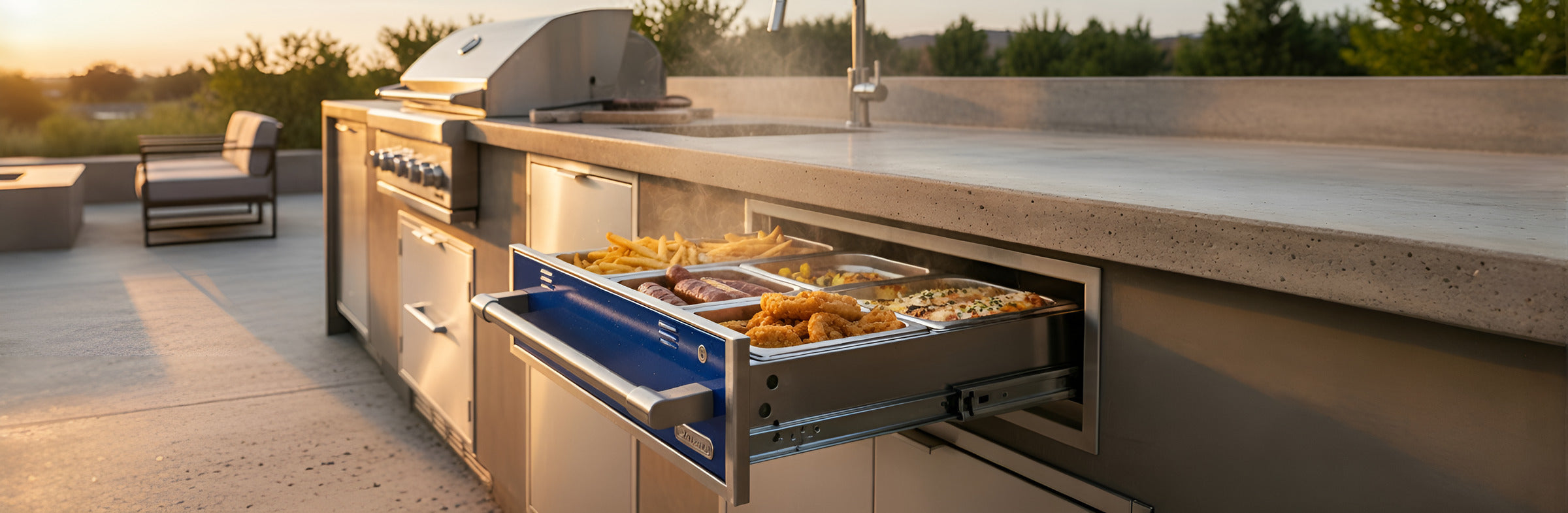 Electric Warming Drawer