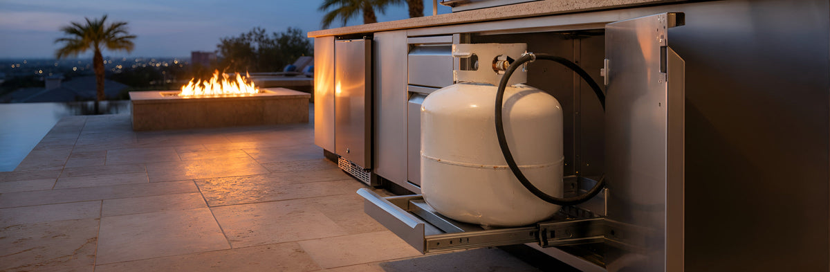 LP Tank & Propane Cabinets | SoCal Fire Pits – SoCal Firepits