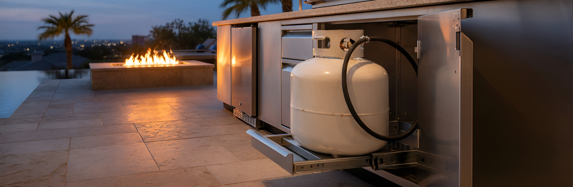 Liquid Propane (LP) Tank Storage