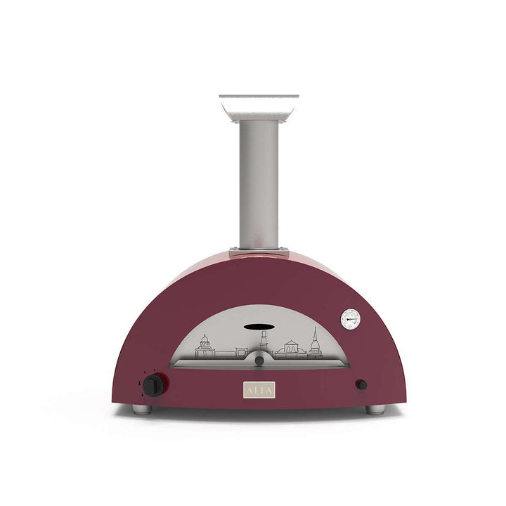 Alfa Moderno Limited Edition 2 Pizze Colori D’Italia Countertop Gas Pizza Oven PURPLE|LIGHT BLUE