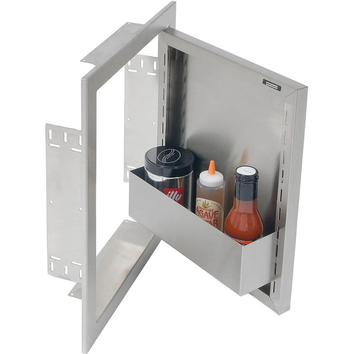 Alfresco 17-Inch Right-Hinged Vertical Single Access Door
