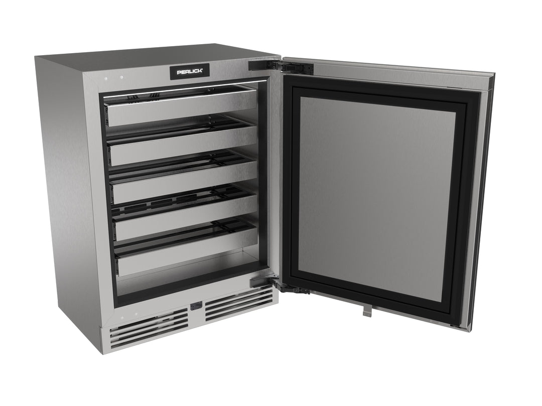 Perlick G5 Shallow ADA 24" Wine Reserve – Solid Door, Panel Ready
