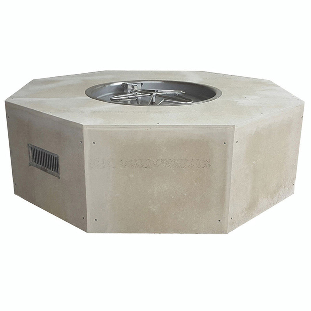 HPC Round & Octagon Ready-to-Finish Fire Pit Enclosures – 54" Torpedo Burner