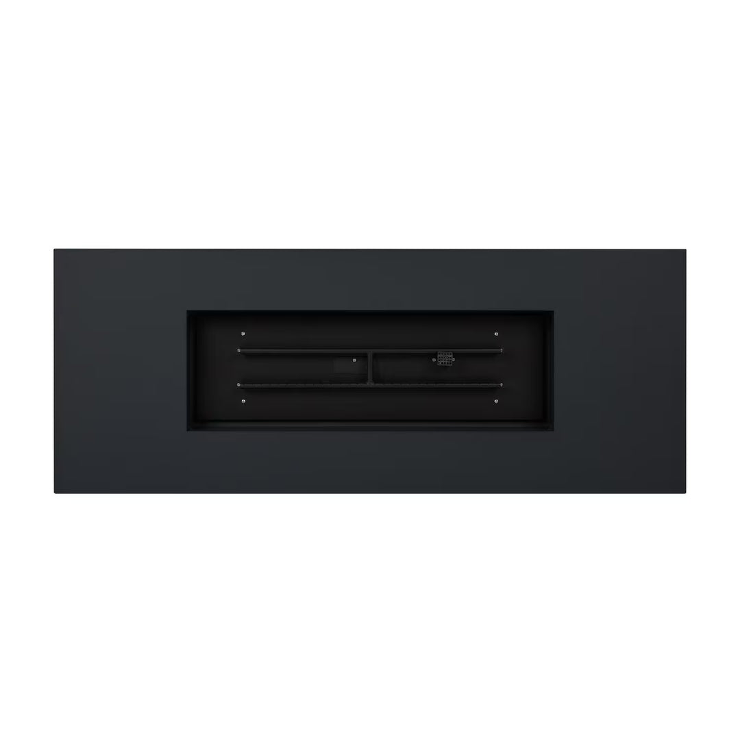 Real Flame 72" Rectangular Aluminum Natural Gas Fire Pit in