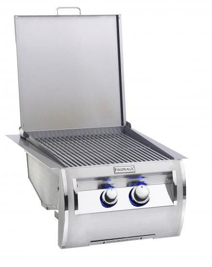 Echelon Diamond Style Built-In Double Searing Station - Open
