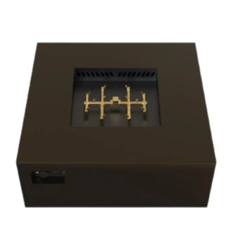 40" Square AON Fire Table with 140,000 BTU CROSSFIRE® Burner