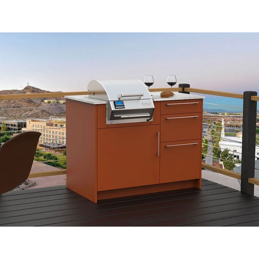 Fire Magic E251I-1Z1E-ID 19-Inch Built-In Electric Grill with Digital Thermometer