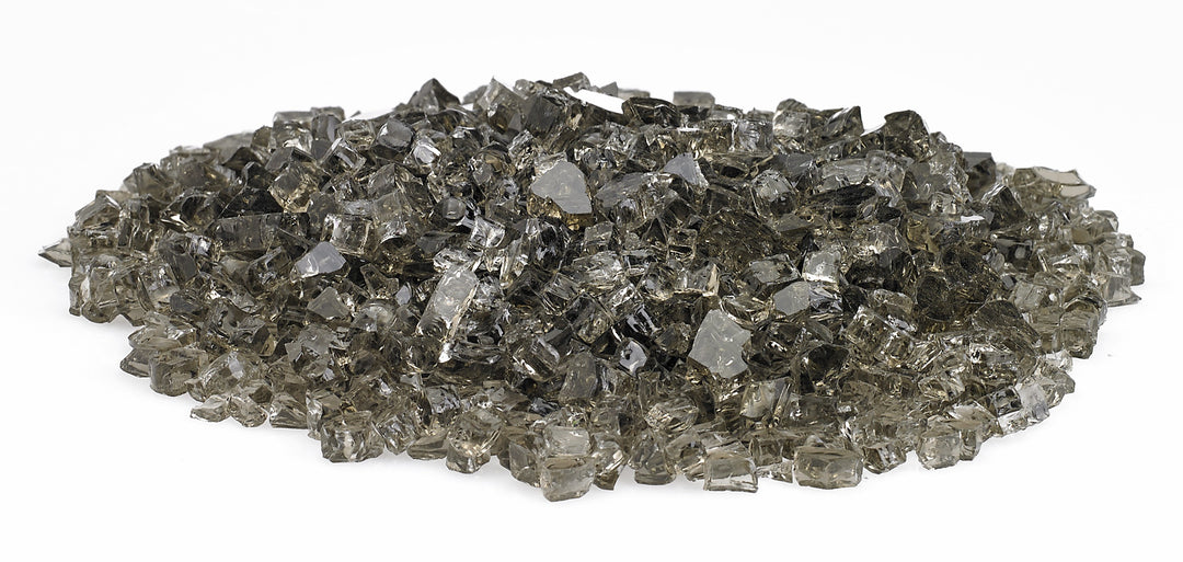 American Fire Glass - 1/4" Classic Fire Glass - Multiple Color Options - 10 lbs