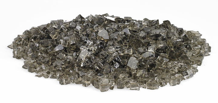 American Fire Glass - 1/4" Classic Fire Glass - Multiple Color Options - 10 lbs