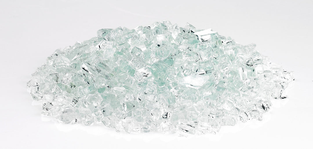 American Fire Glass - 1/4" Classic Fire Glass - Multiple Color Options - 10 lbs