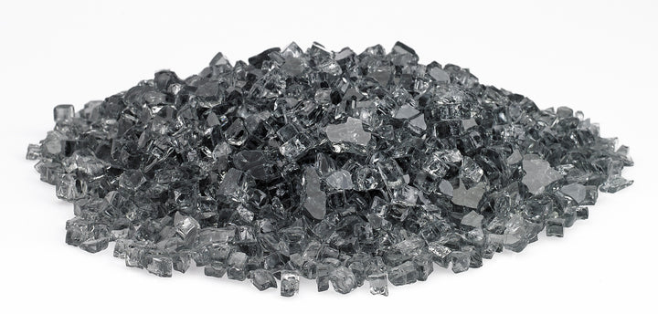 American Fire Glass - 1/4" Classic Fire Glass - Multiple Color Options - 10 lbs