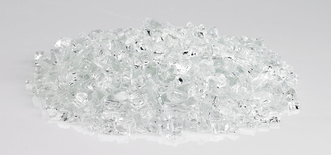 American Fire Glass - 1/4" Classic Fire Glass - Multiple Color Options - 10 lbs