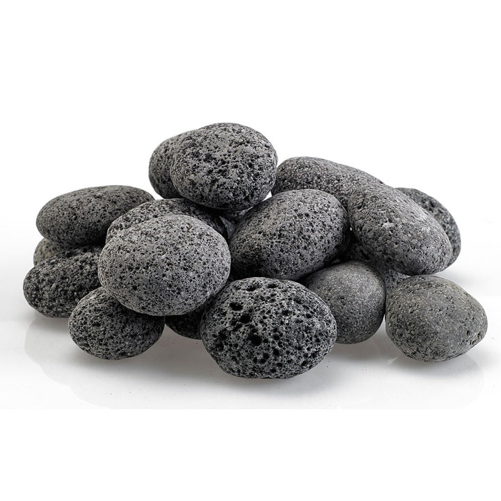 American Fire Glass - Tumbled Lava Stones