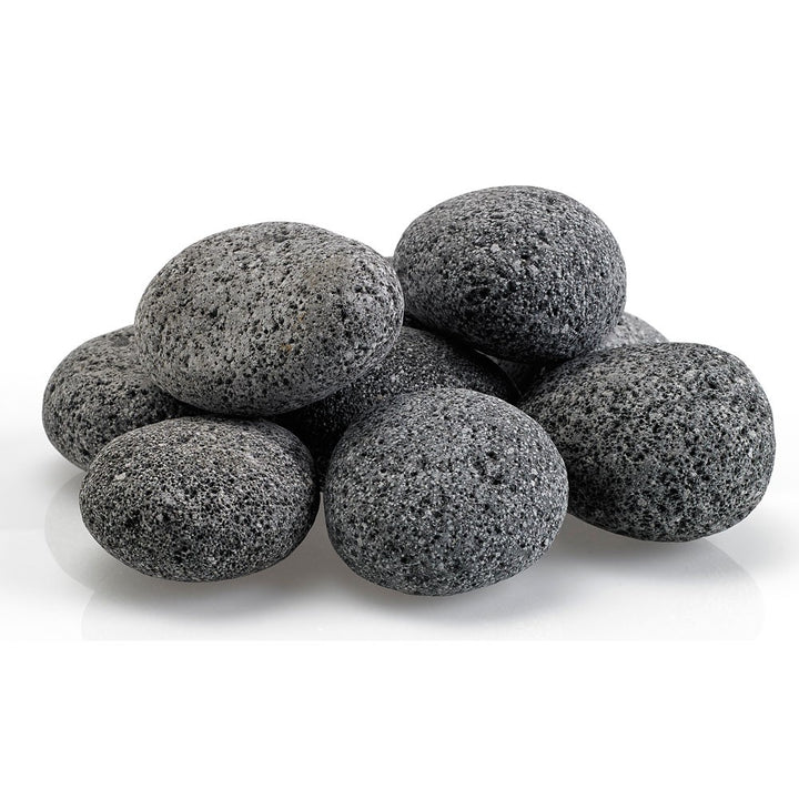 American Fire Glass - Tumbled Lava Stones