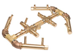 Octagon CROSSFIRE® Brass Burner – Compact Power, Big Flame Performance