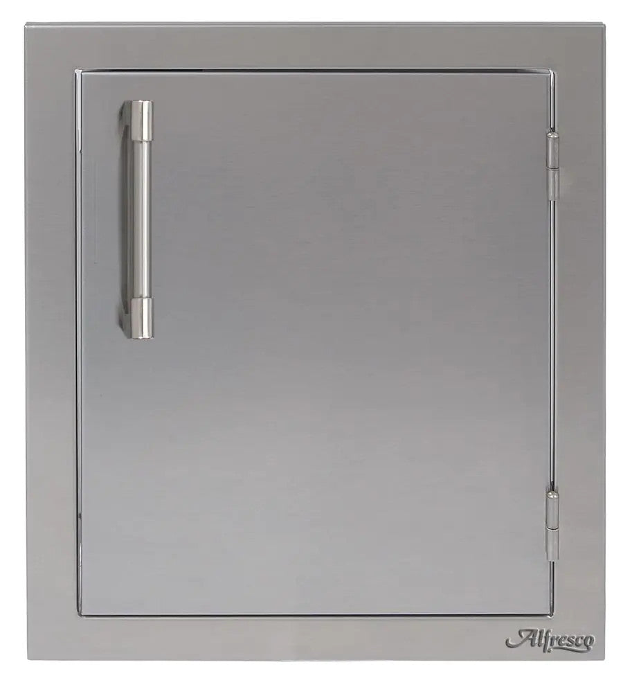 Alfresco 17-Inch Right-Hinged Vertical Single Access Door