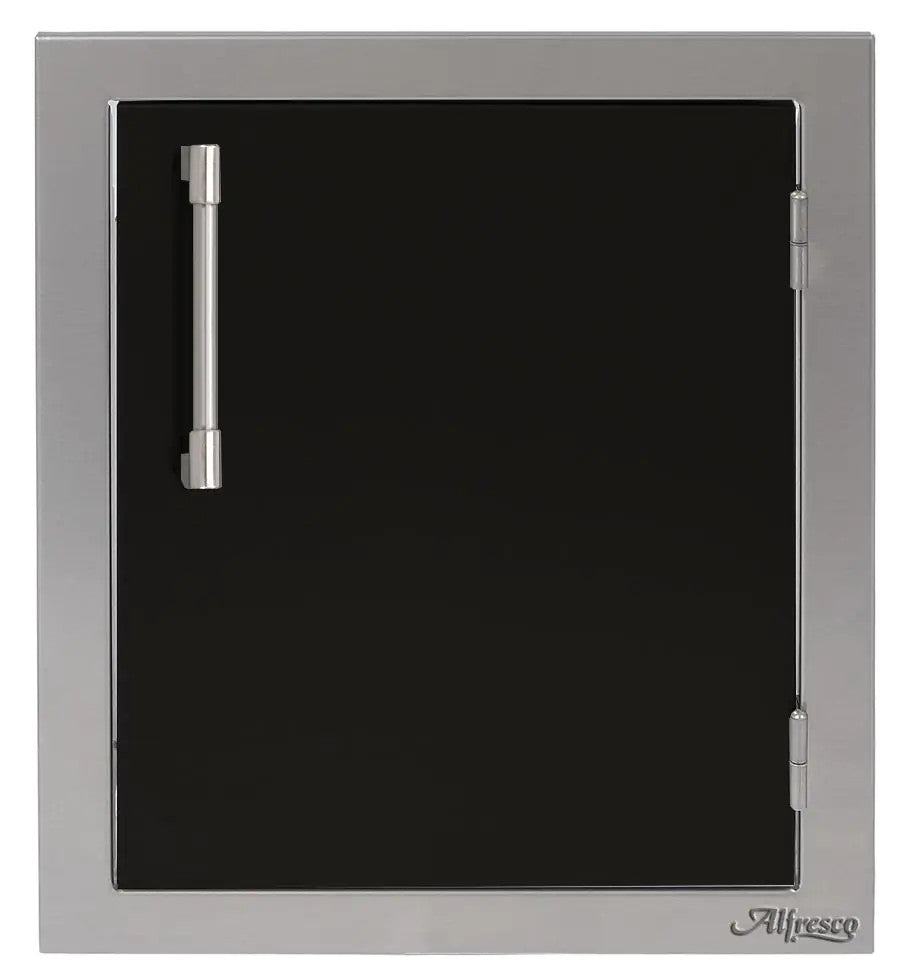 Alfresco 17-Inch Right-Hinged Vertical Single Access Door