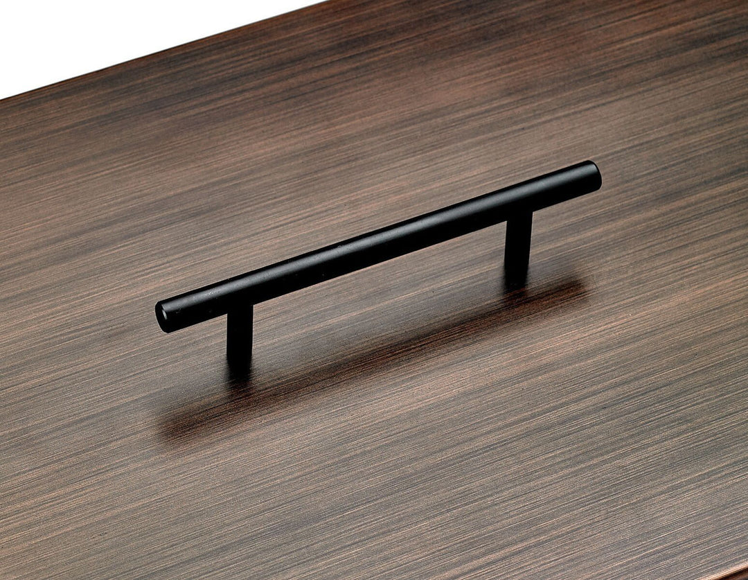 American Fire Glass 63" Linear Oil Rubbed Bronze Drop-In Pan Cover