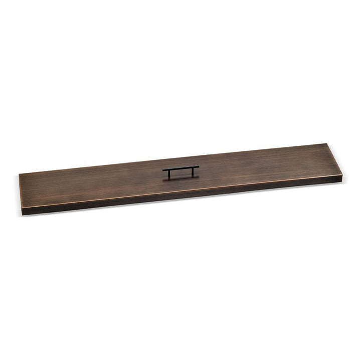 American Fire Glass 51" Linear Oil Rubbed Bronze Drop-In Pan Cover