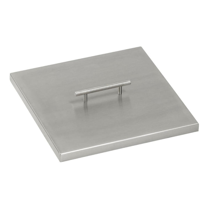 American Fire Glass 30" Square Drop-In Pan with Spark Ignition Kit (18" Fire Pit Ring) - Bundle