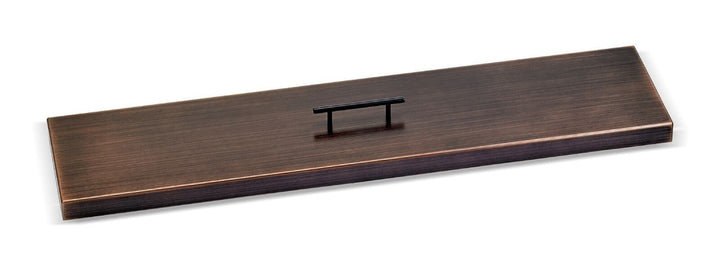 American Fire Glass 63" Linear Oil Rubbed Bronze Drop-In Pan Cover