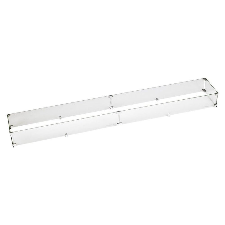 American Fire Glass 72" x 6" Linear Drop-In Pan with Match Light Kit - Bundle
