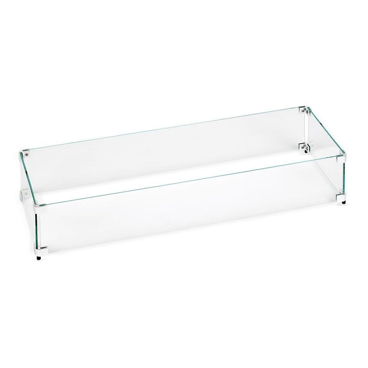 American Fire Glass 30" x 6" Linear Drop-In Pan with Match Light Kit - Bundle