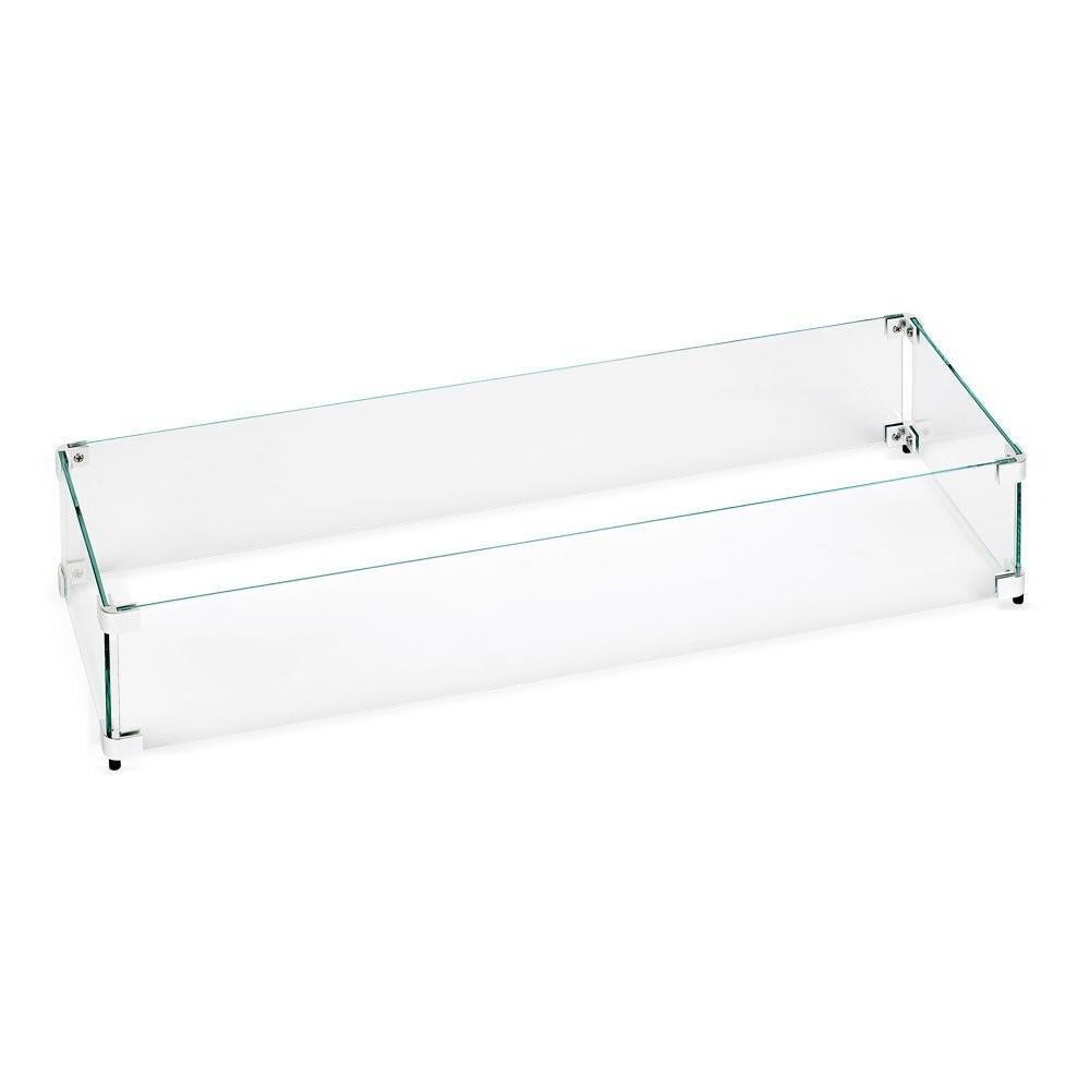 American Fire Glass 30" x 6" Linear Channel Drop-In Pan with Spark Ignition Kit - Bundle