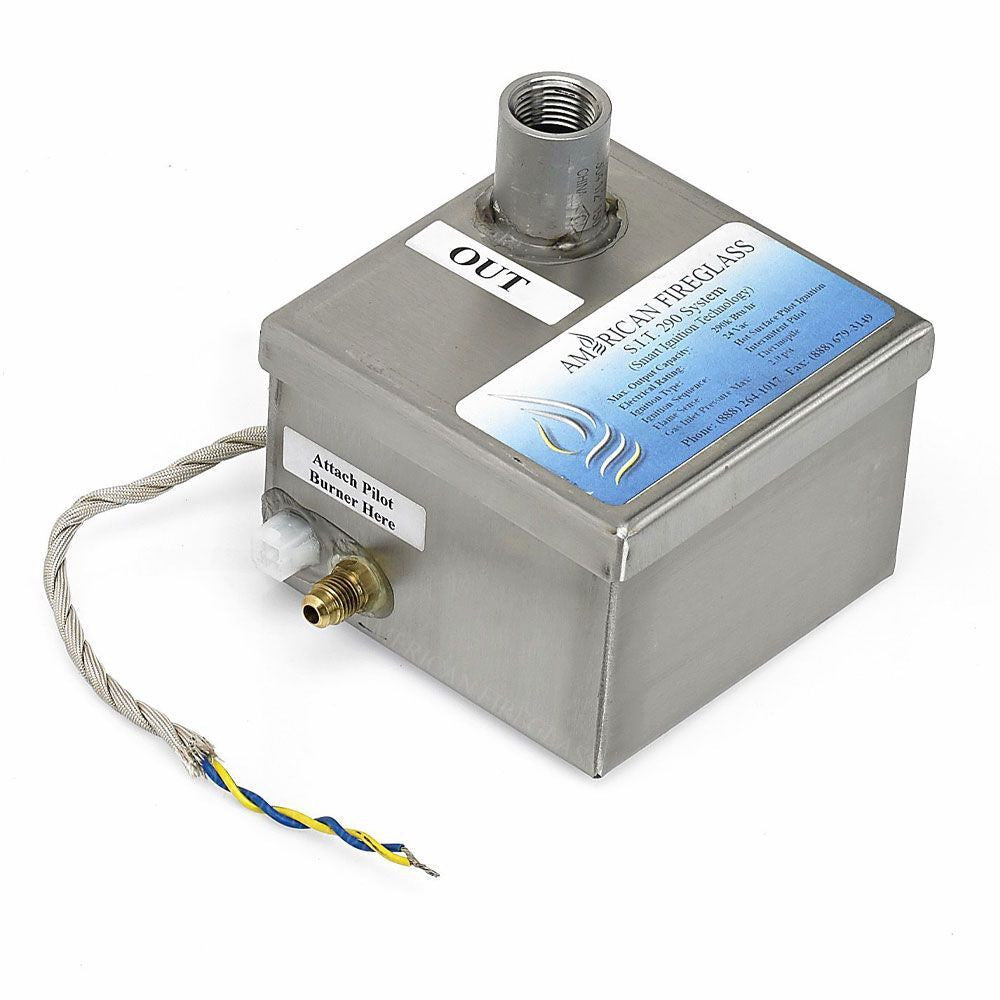 American Fire Glass All-Weather Electronic Ignition System - Standard Capacity | Fire by Design