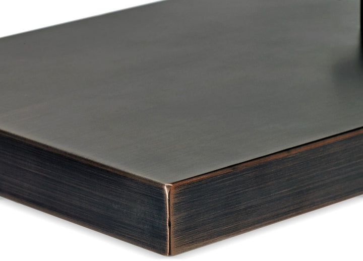 American Fire Glass 51" Linear Oil Rubbed Bronze Drop-In Pan Cover