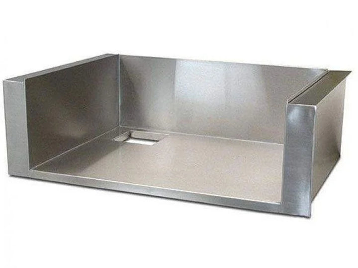 AOG 30" Island Bundle, GFRC Modern Outdoor Kitchen Island with Access Door, Double Drawer, Tank Tray Door, and 1-Hour Timer Box