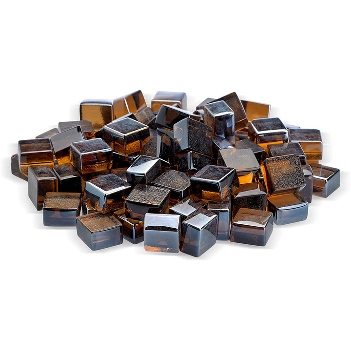 American Fire Glass - Fire Glass 2.0 - Multiple Color Options - 10 lbs