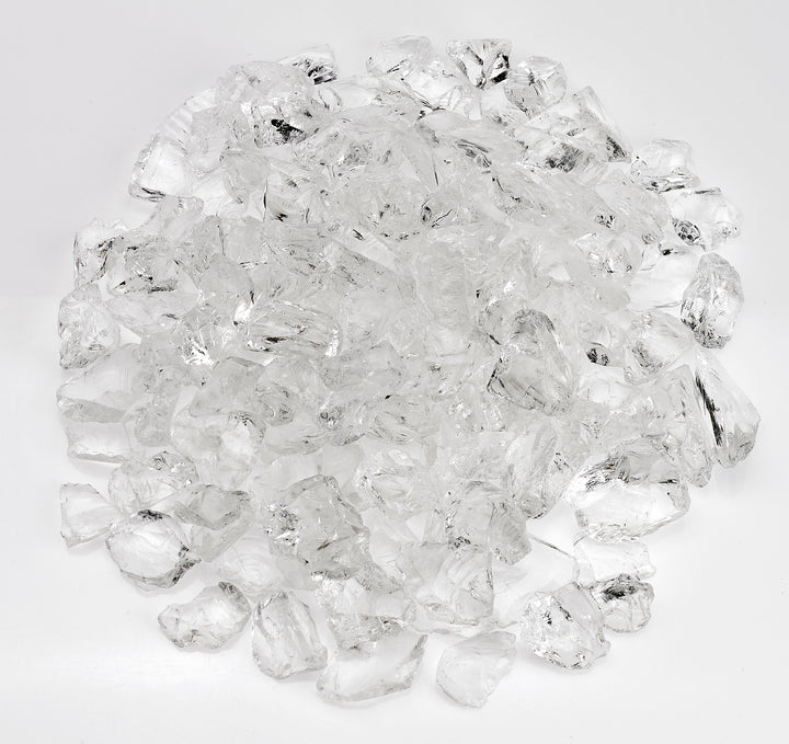 American Fire Glass - Recycled Fire Pit Glass  - Multiple Color Options - 10 lbs