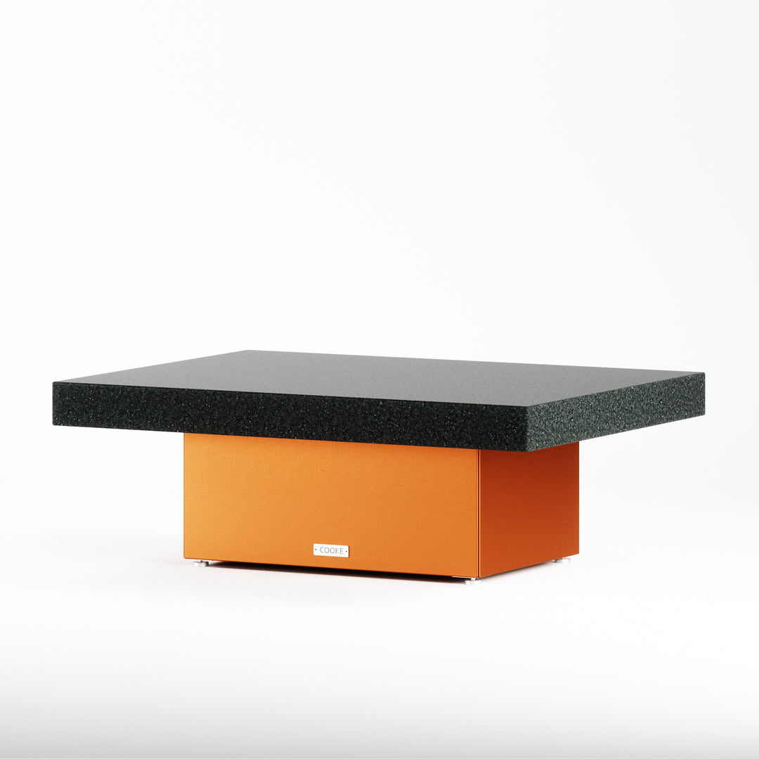 COOKE Santa Barbara Coffee Table 48" x 36" x 17" - Stone Top