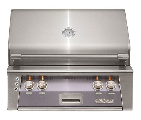 Alfresco - 30" ALXE Luxury Grill - Built-In - Signal Grey
