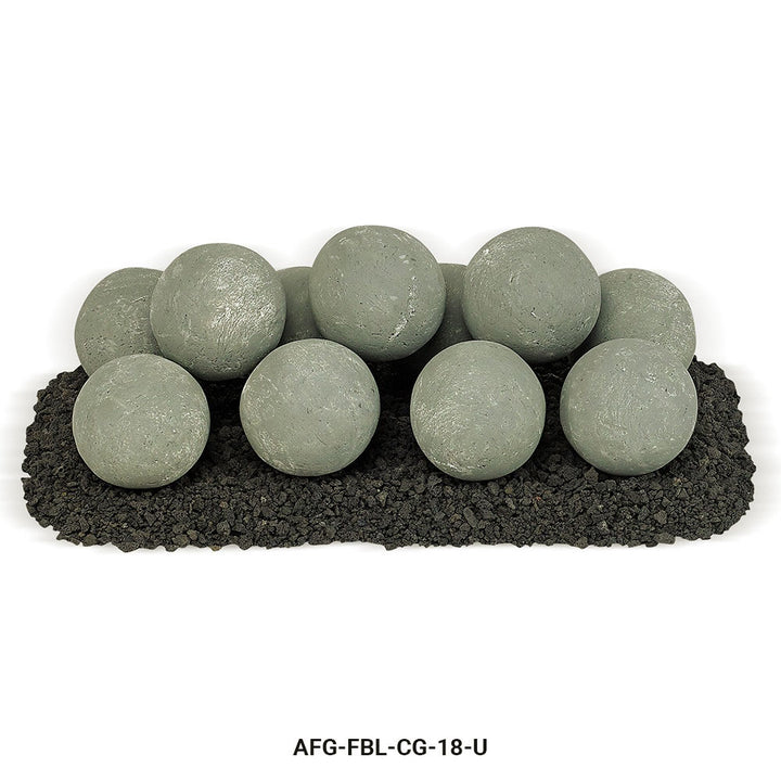 American Fire Glass  - Lite Stone Ball Set (Uniform 4")
