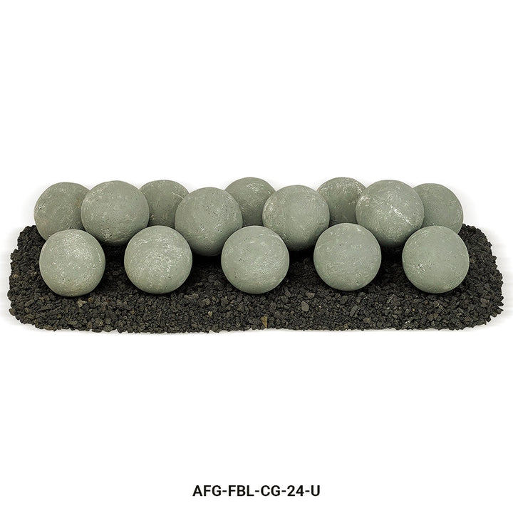 American Fire Glass  - Lite Stone Ball Set (Uniform 4")