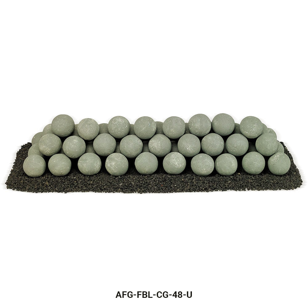 American Fire Glass  - Lite Stone Ball Set (Uniform 4")