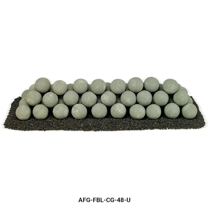 American Fire Glass  - Lite Stone Ball Set (Uniform 4")