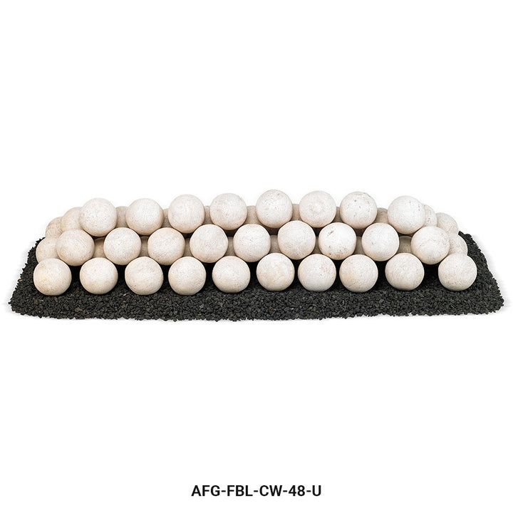 American Fire Glass  - Lite Stone Ball Set (Uniform 4")