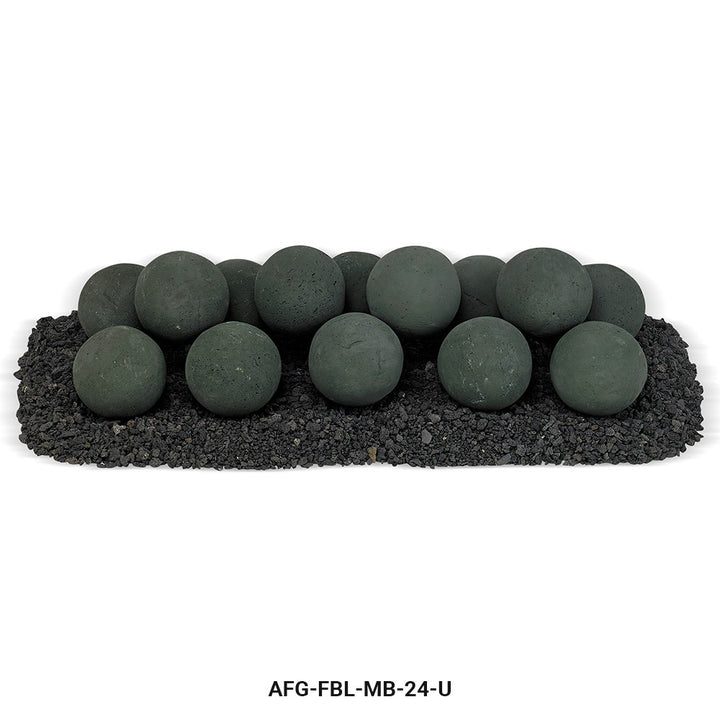 American Fire Glass  - Lite Stone Ball Set (Uniform 4")