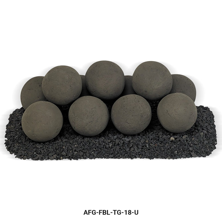 American Fire Glass  - Lite Stone Ball Set (Uniform 4")