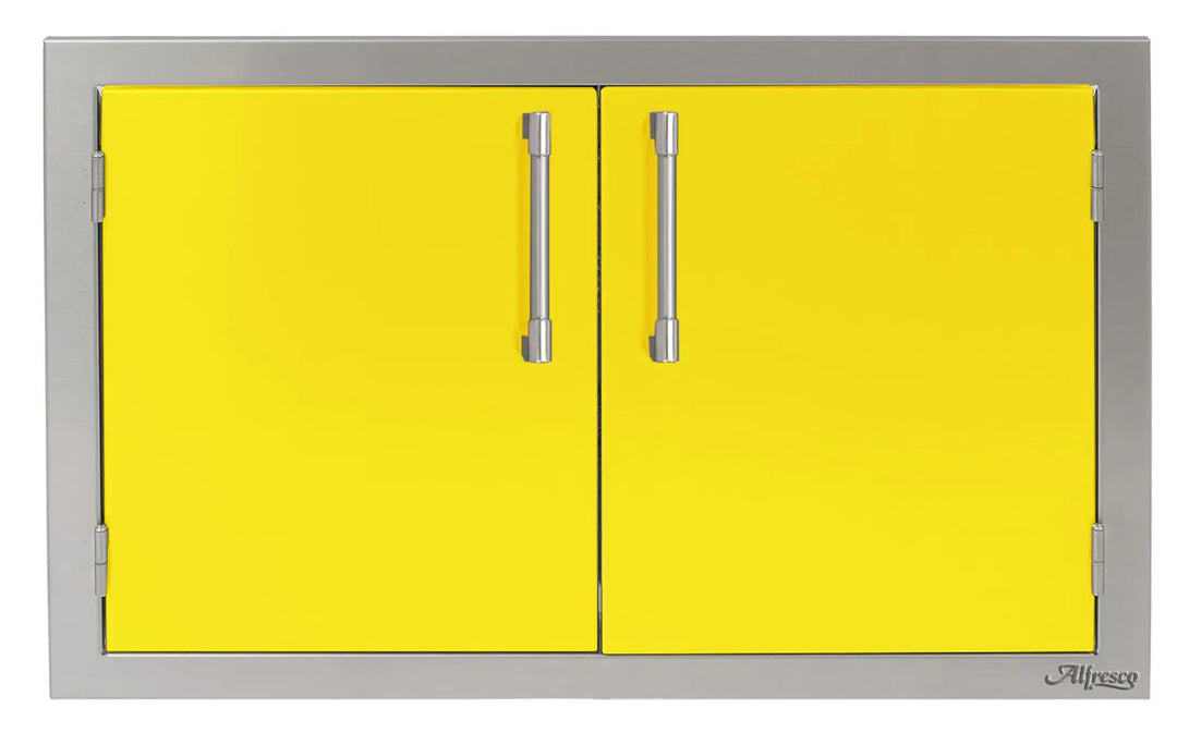 Alfresco 30 Inch Stainless Steel Double Access Door-