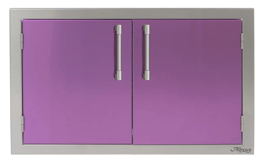Alfresco 30 Inch Stainless Steel Double Access Door-
