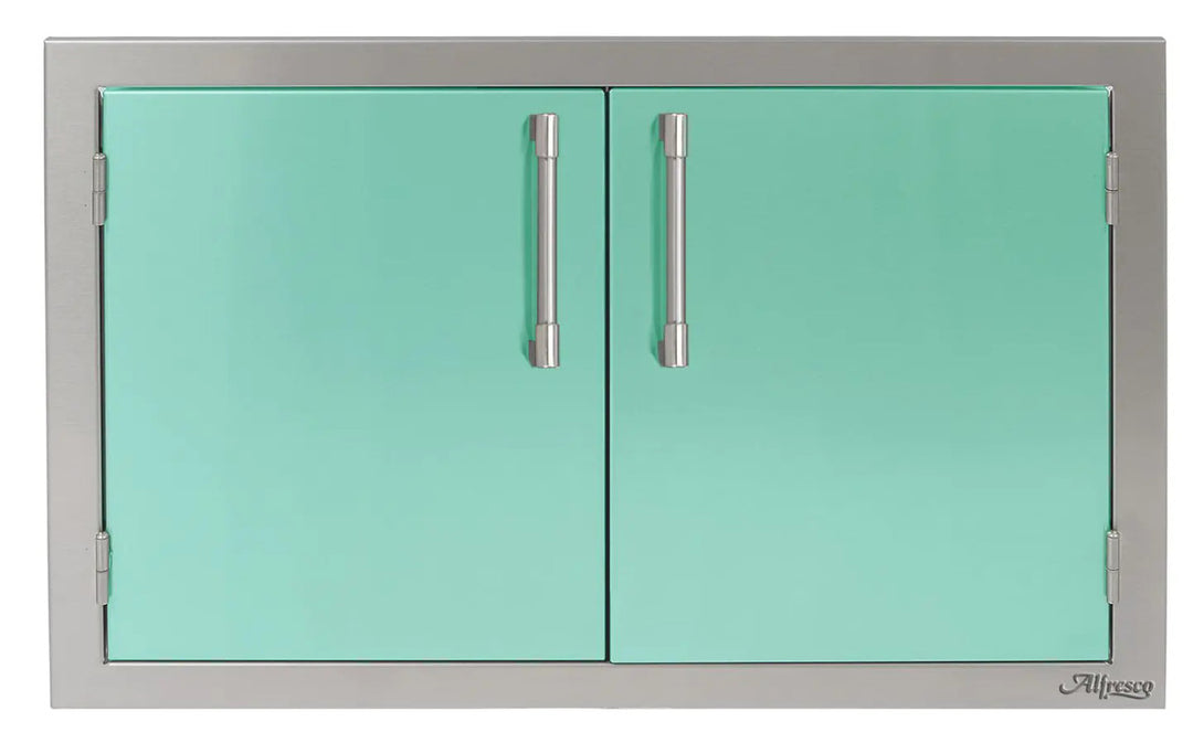 Alfresco 30 Inch Stainless Steel Double Access Door-