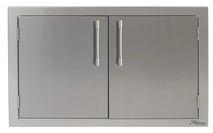 Alfresco 30 Inch Stainless Steel Double Access Door-