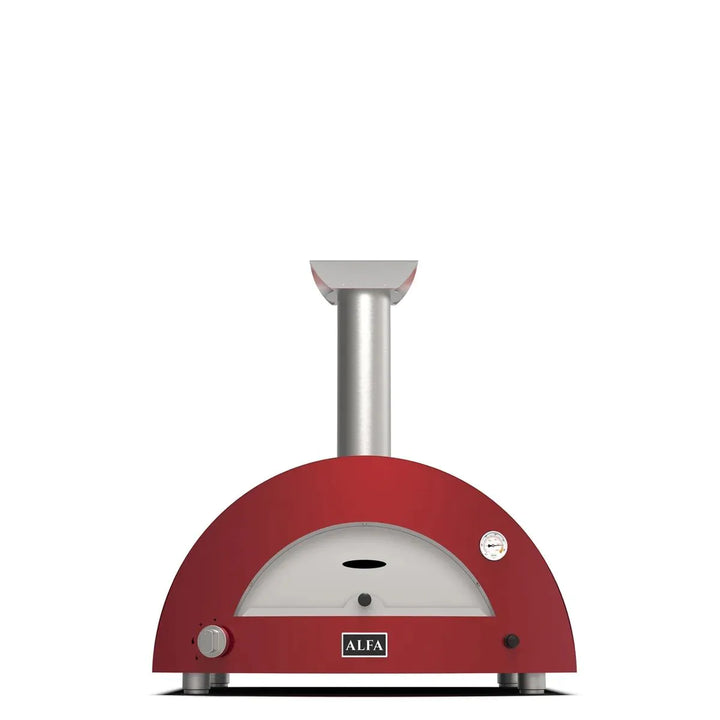 Alfa Moderno 5 Pizze Gas-Fired Pizza Oven In Fire