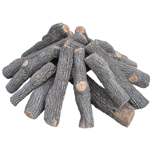 Rasmussen - Fire Pit Bark/Split Large Log Stacks